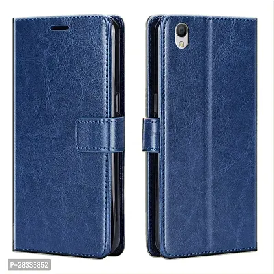 Stylish Artificial Leather Flip Cover For Smartphone-thumb0