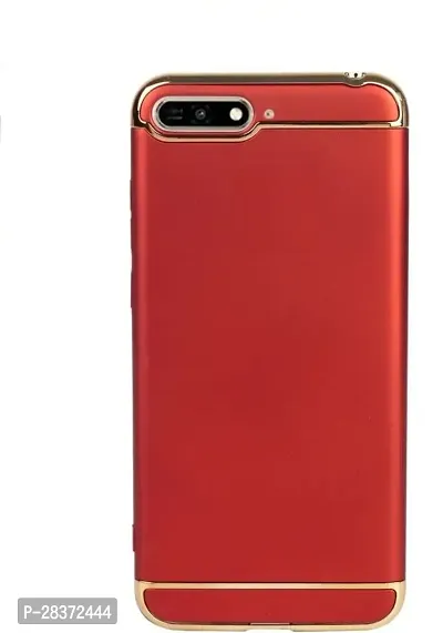 Stylish Red Plastic Back Cover for Realme RMX1945 - Realme C2-thumb0