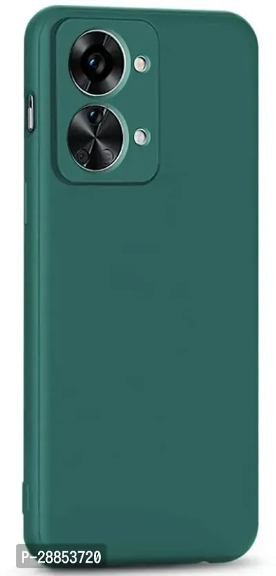 Classy Waterproof Fiber Back Cover For Oneplus 2T 5G - Cph2401 - Dark Green