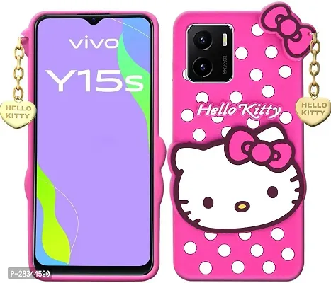 Stylish Silicon vivo V2120and vivo- Y15s Back Cover-thumb0