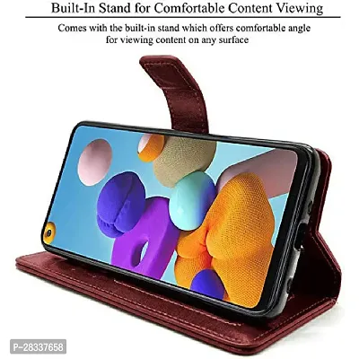 Stylish Artificial Leather Flip Cover For Smartphone-thumb5