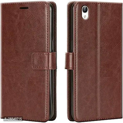 Stylish Artificial Leather Flip Cover Tecno i7 / i7 Pro-thumb0