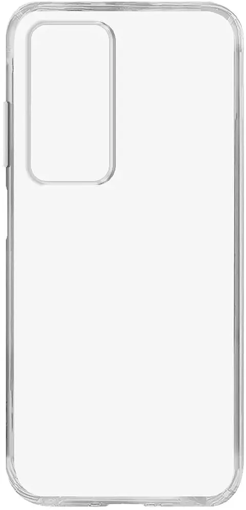 Sunny Fashion Soft Silicone Flexible Transparent Back case Cover for Vivo T1 5G - (Transparent)