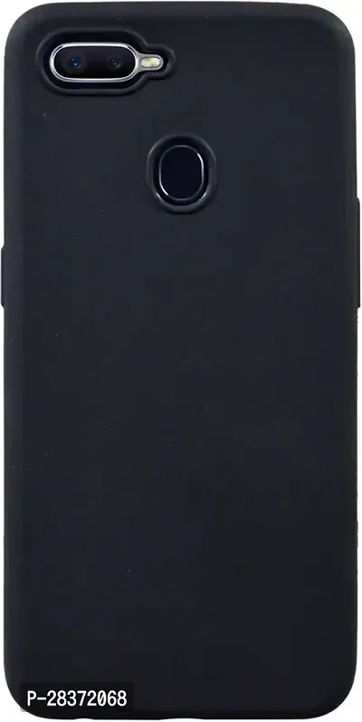 Stylish Black Rubber Back Cover for Realme 2 Pro-thumb0