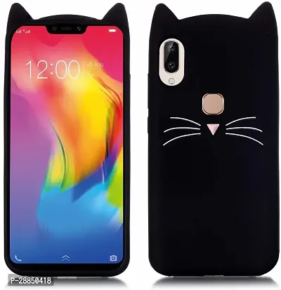 Stylish Rubber Back Cover Vivo V9 Pro-thumb0