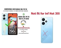 COVERBLACK Leather Finish Combo 2 Flip Cover for Infinix X6832 / HOT 30 5G | Wallet Button Magnetic for Infinix HOT 30 5G - Brown / Blue-thumb3