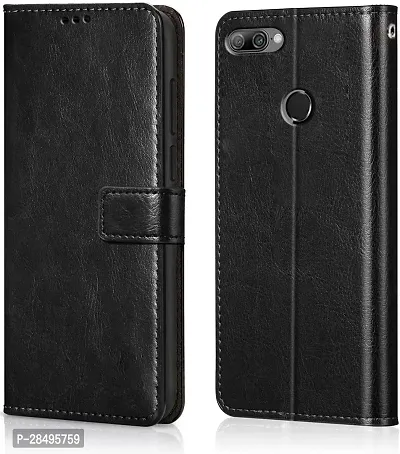 Stylish Artificial Leather Flip Cover Honor 9N - LLD-AL20-thumb0