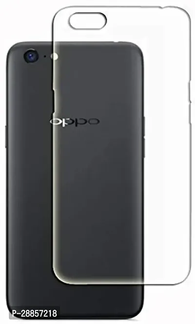 COVERBLACK Dual Protection Silicon Back Cover for OPPO CPH-1801 / A71k - Transparent Totu-thumb0