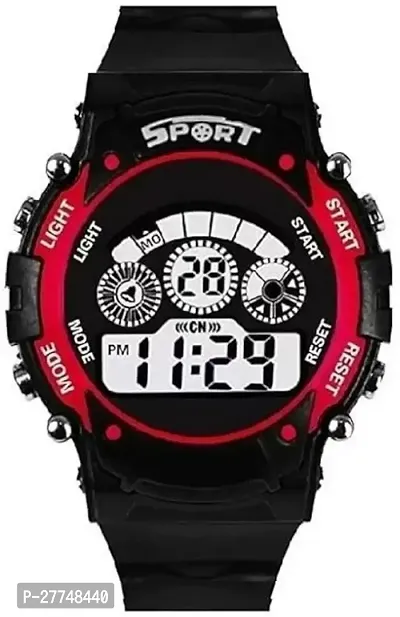 Analog-Digital Watch - For Boys  Girls Digital 7 Light Red Dial Watch for Boy  Girls PACK OF 1-thumb0