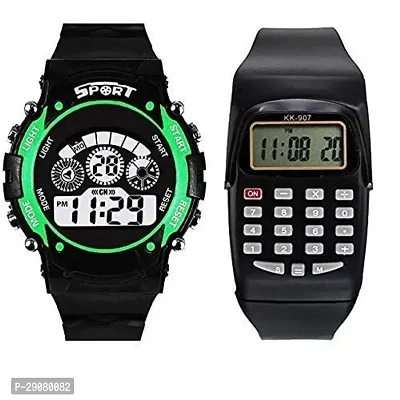 Stylish Digital Watch for Unisex, Combo-thumb0