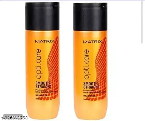 Matrix Opti. Care Smooth Straight Shampoo Combo Pack (200ml+200ml)-thumb0