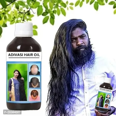 Adivasi hair oil original, Adivasi herbal hair oil for hair growth, Hair Fall Control, For women and men, 200 ML (PACK OF _1 )