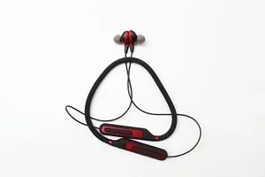 Gadget bullet neckband Bluetooth Headset  (Black, In the Ear)-thumb2