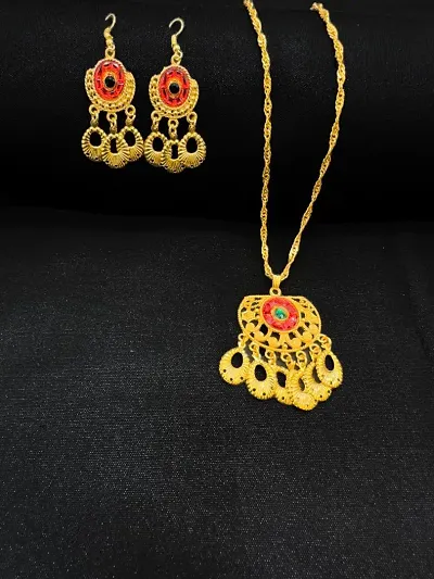 Stylish Metal Jewellery Set For Women