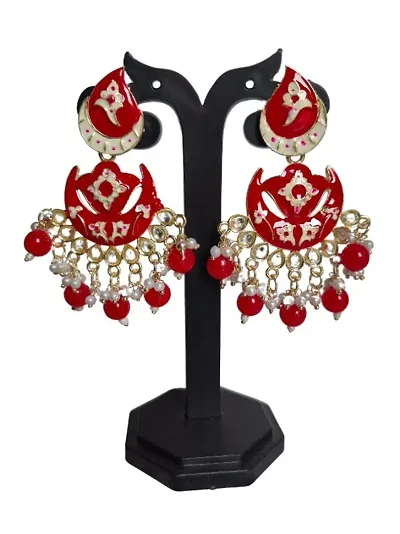 Probecho Chandbalis Minakari Earrings