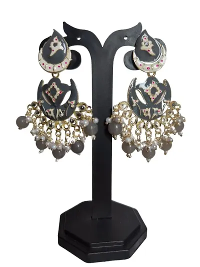 Probecho Chandbalis Minakari Earrings