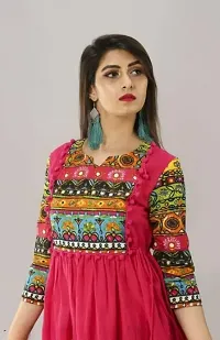 Beautiful Rayon Digital Printed Kurti For Women-thumb1