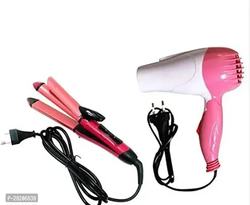 Stylish Hair Dryer And Hair Straightner Combo Pack Of 2-thumb0