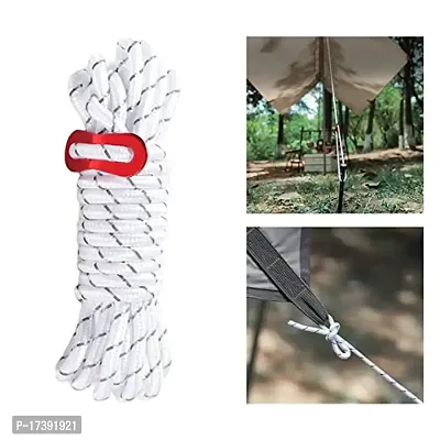 Buy Calandis Multipurpose Reflective Guyline Tent Rope 4m Fittings For  Camping Awning Online In India At Discounted Prices