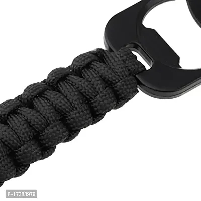 Survival Outdoor Buckle Rope Paracord Bracelet Shackle 23x2.5cm