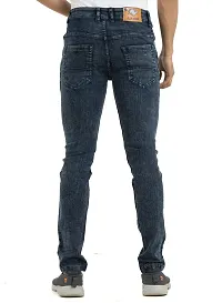 Elegant Denim Solid Jeans For Men And Boys-thumb1