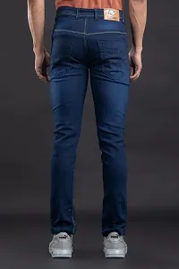 Elegant Denim Solid Jeans For Men And Boys-thumb1