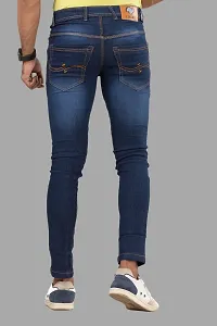 Elegant Denim Solid Jeans For Men And Boys-thumb1