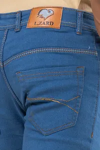 Elegant Denim Solid Jeans For Men And Boys-thumb4