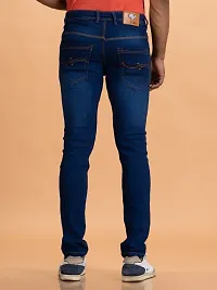 Elegant Denim Solid Jeans For Men And Boys-thumb1