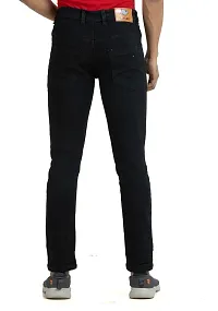 Elegant Denim Solid Jeans For Men And Boys-thumb1