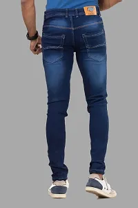 Elegant Denim Solid Jeans For Men And Boys-thumb1