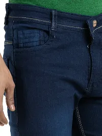 Elegant Denim Solid Jeans For Men And Boys-thumb4