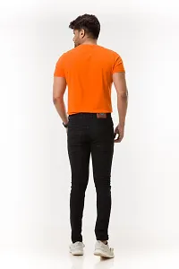 Elegant Denim Solid Jeans For Men And Boys-thumb1