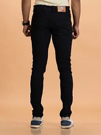 Elegant Denim Solid Jeans For Men And Boys-thumb1