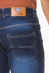 Elegant Denim Solid Jeans For Men And Boys-thumb4