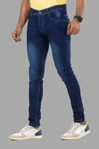 Elegant Denim Solid Jeans For Men And Boys-thumb3