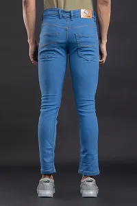 Elegant Denim Solid Jeans For Men And Boys-thumb1