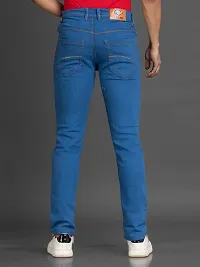 Elegant Denim Solid Jeans For Men And Boys-thumb1