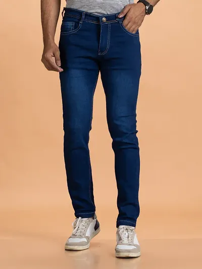 Trending Denim Mid-Rise Jeans 