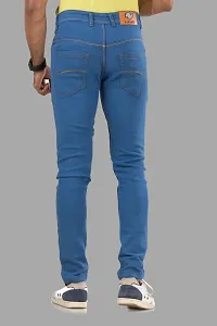 Elegant Denim Solid Jeans For Men And Boys-thumb1