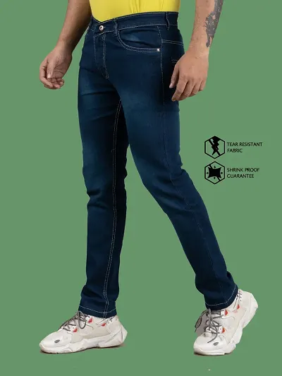 Trendy Slim Fit Black Jeans For Men At Best Price