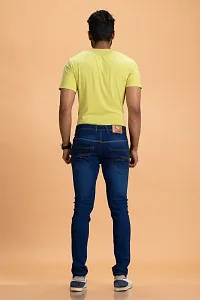 Elegant Denim Solid Jeans For Men And Boys-thumb1