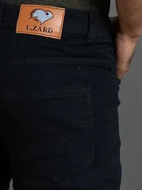 Elegant Denim Solid Jeans For Men And Boys-thumb4