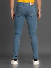 Elegant Denim Solid Jeans For Men And Boys-thumb1