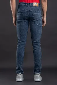 Elegant Denim Solid Jeans For Men And Boys-thumb1