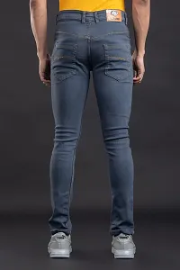 Elegant Denim Solid Jeans For Men And Boys-thumb1