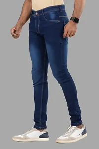 Elegant Denim Solid Jeans For Men And Boys-thumb4