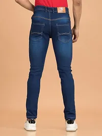 Elegant Denim Solid Jeans For Men And Boys-thumb1