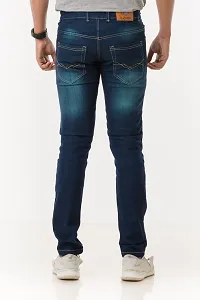 Elegant Denim Solid Jeans For Men And Boys-thumb1