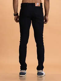 Elegant Denim Solid Jeans For Men And Boys-thumb1